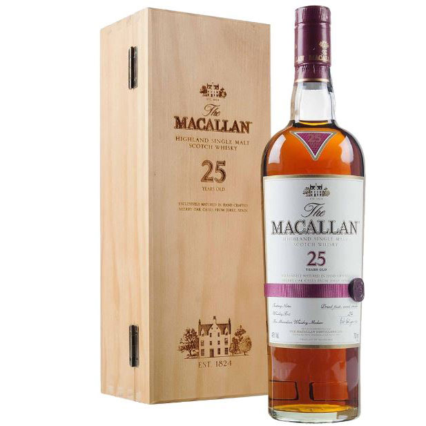Rượu Macallan 25 yo Sherry Oak