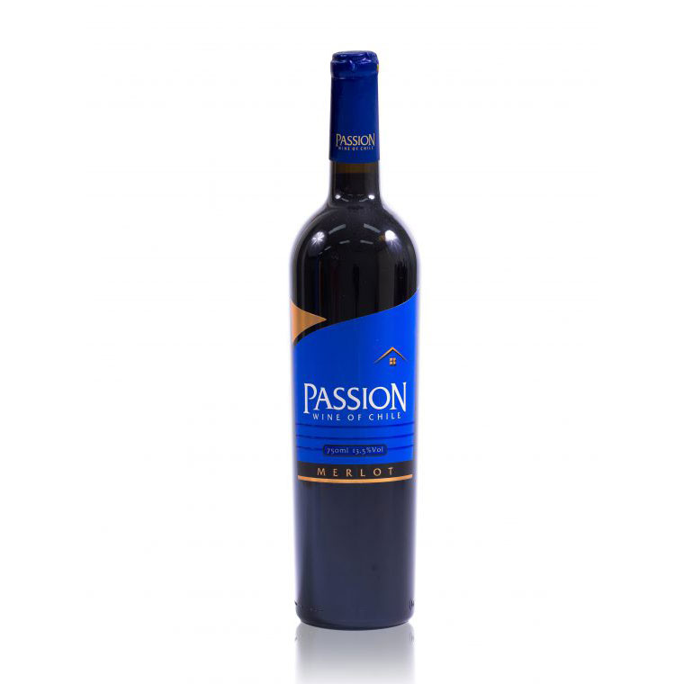 Rượu vang đỏ Passion Merlot 750ml Chile