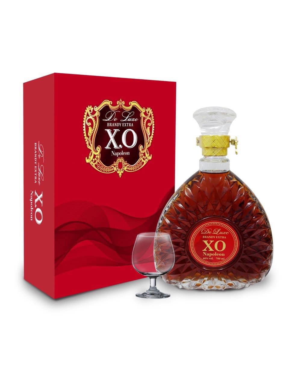 Rượu De Luze Brandy Extra X.O